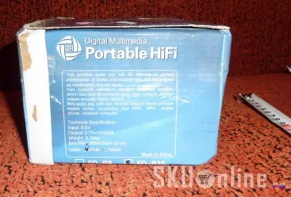 Міні-спікер fd-b9 stylish hifi digital multimedia speaker portable card loudspeaker fm radio