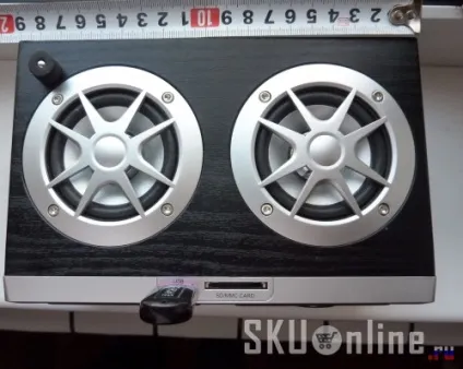 Міні-спікер fd-b9 stylish hifi digital multimedia speaker portable card loudspeaker fm radio