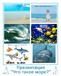 Море - розвиваюче заняття для дітей 2 років