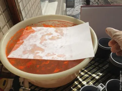Мармурова папір, або техніка мармурування - ярмарок майстрів - ручна робота, handmade