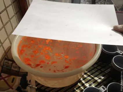 Мармурова папір, або техніка мармурування - ярмарок майстрів - ручна робота, handmade