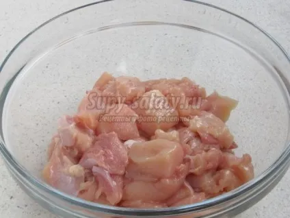 Мармуровий курячий рулет