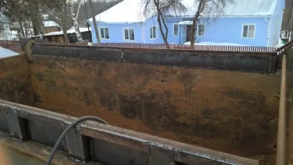 Наростити борту на самоскиді, зварювання клин (можна) Наростити борту на самоскиді, зварювання клин