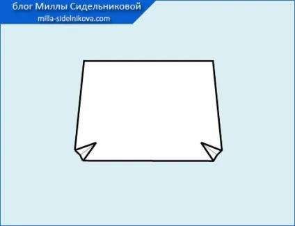 Накладна кишеня з обробкою (зовнішні згини складок) Накладна кишеня з обробкою