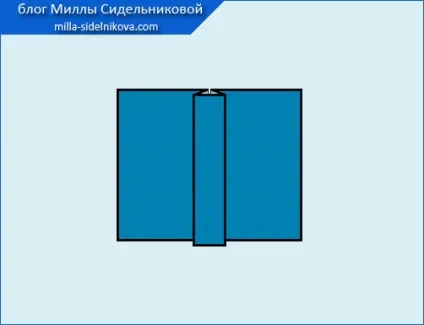 Накладна кишеня з обробкою (всій довжині складки) Накладна кишеня з обробкою