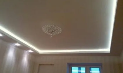 Неонова підсвітка стелі - особливості та фото різних варіантів (особливо) Неонова підсвітка стелі - особливості та фото різних варіантів