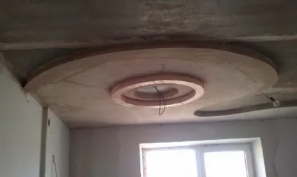 Недорогий фігурний стеля своїми руками (стелю) Недорогий фігурний стеля своїми руками