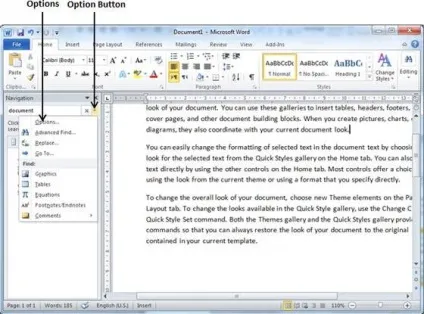 Знайти і замінити в word 2010
