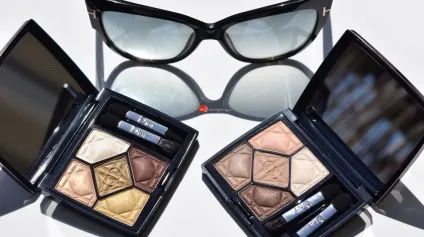 Нова і стара версія тіней dior 5 couleurs eyeshadow palette, beauty is unique (Cannage Golden Shock) Нова і стара версія тіней dior 5 couleurs eyeshadow palette, beauty is unique