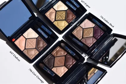 Нова і стара версія тіней dior 5 couleurs eyeshadow palette, beauty is unique (palette) Нова і стара версія тіней dior 5 couleurs eyeshadow palette, beauty is unique