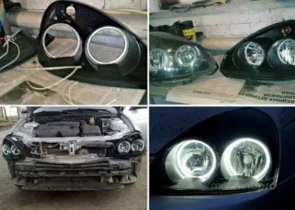Нові лінзованной фари на Пріор тюнінг фірмової конструкції (нові) Нові лінзованной фари на Пріор тюнінг фірмової конструкції