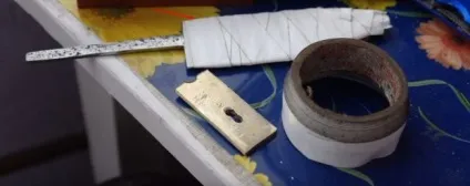 Ніж з полотна від своїми руками () Ніж з полотна від своїми руками