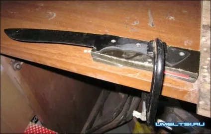 Ніж, піхви своїми руками в домашніх умовах (ножа своїми руками) Ніж, піхви своїми руками в домашніх умовах
