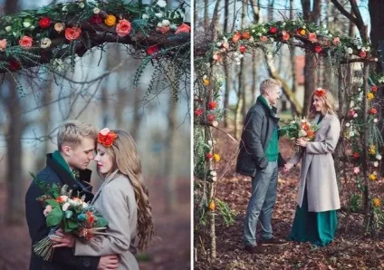 Листопадова весілля ідеї оформлення, фотосесії, букета, zатусім! (Весільний букет в листопаді) Листопадова весілля ідеї оформлення, фотосесії, букета, zатусім!