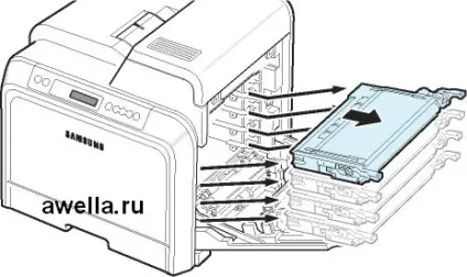 Обслуговування принтера samsung clp-600