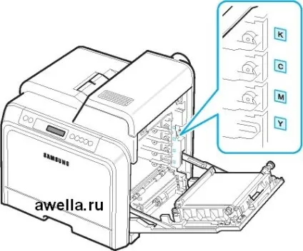Обслуговування принтера samsung clp-600