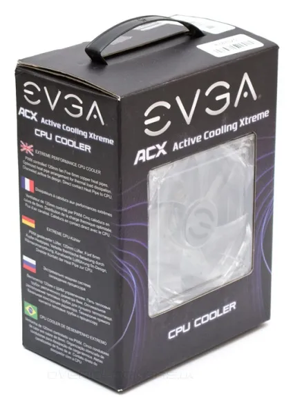Огляд процесорного кулера evga acx cpu cooler (ddr) Огляд процесорного кулера evga acx cpu cooler