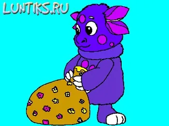 Онлайн ігри лунтик розмальовки (живе затишному будиночку) Онлайн ігри лунтик розмальовки