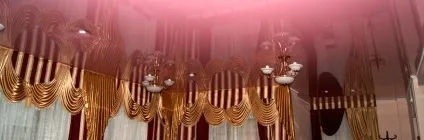 Однорівневі прості натяжні стелі - красиві стелі (натяжні стелі) Однорівневі прості натяжні стелі - красиві стелі