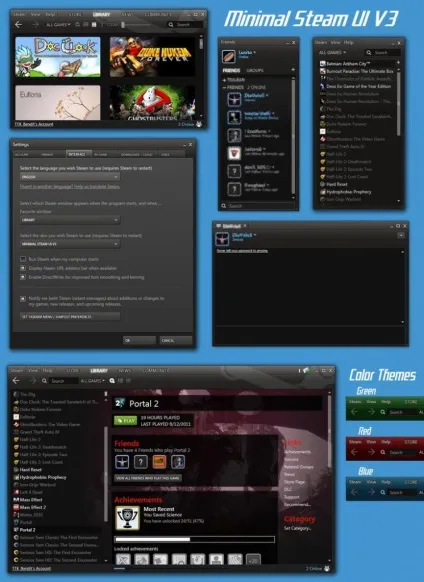 Оформлення steam-профілю