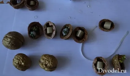 Горішки з передбаченнями своїми руками, подарунки своїми руками (руками) Горішки з передбаченнями своїми руками, подарунки своїми руками