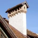 Оздоблення димоходу на даху герметизація покрівлі ізоляційними матеріалами