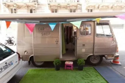 Відкриття пересувного попап-магазину на колесах (pop up магазини) Відкриття пересувного попап-магазину на колесах