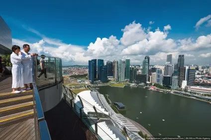 Готель marina bay sands в Сінгапурі басейн на краю безодні, фото новини (азія) Готель marina bay sands в Сінгапурі басейн на краю безодні, фото новини