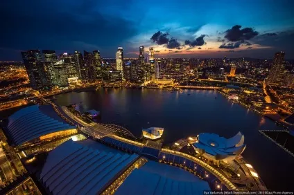 Готель marina bay sands в Сінгапурі басейн на краю безодні, фото новини (азія) Готель marina bay sands в Сінгапурі басейн на краю безодні, фото новини