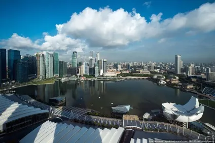 Готель marina bay sands в Сінгапурі басейн на краю безодні, фото новини (marina) Готель marina bay sands в Сінгапурі басейн на краю безодні, фото новини