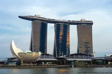 Готель marina bay sands в Сінгапурі басейн на краю безодні, фото новини (південно-східна азія) Готель marina bay sands в Сінгапурі басейн на краю безодні, фото новини