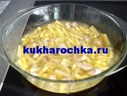 Овочеве рагу з куркою і солоними грибами, ресторан будинку на (овочеве) Овочеве рагу з куркою і солоними грибами, ресторан будинку на