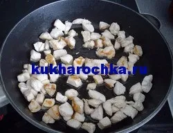 Овочеве рагу з куркою і солоними грибами, ресторан будинку на (курка) Овочеве рагу з куркою і солоними грибами, ресторан будинку на