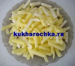 Овочеве рагу з куркою і солоними грибами, ресторан будинку на (овочеве рагу) Овочеве рагу з куркою і солоними грибами, ресторан будинку на