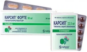 Овесол проти гепатріна, есенціале форте, розторопші та карсила (есенціале) Овесол проти гепатріна, есенціале форте, розторопші та карсила