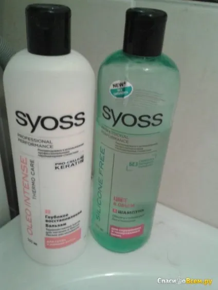 Відгук про шампунь syoss silicone free «колір і обсяг» для забарвлених і тонованих волосся і цей (free) Відгук про шампунь syoss silicone free «колір і обсяг» для забарвлених і тонованих волосся і цей