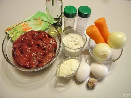Печінковий торт з курячої печінки - покроковий рецепт з фото на (кулінарія) Печінковий торт з курячої печінки - покроковий рецепт з фото на