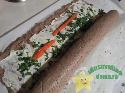 Печінковий рулет з маслом - покроковий рецепт з фото, кулінарний блог - смакота будинку (печінковий рулет маслом) Печінковий рулет з маслом - покроковий рецепт з фото, кулінарний блог - смакота будинку