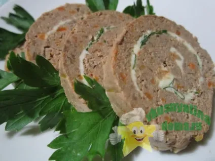 Печінковий рулет з маслом - покроковий рецепт з фото, кулінарний блог - смакота будинку (маслом) Печінковий рулет з маслом - покроковий рецепт з фото, кулінарний блог - смакота будинку
