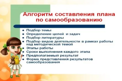 План по самоосвіті перший крок на шляху професійного зростання педагога (план) План по самоосвіті перший крок на шляху професійного зростання педагога
