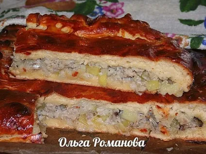 Пиріг зі скумбрією і картоплею (пиріг скумбрією картоплею) Пиріг зі скумбрією і картоплею
