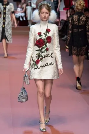Плаття dolce - gabbana осінь-зима 2015-16 фото (сукні) Плаття dolce - gabbana осінь-зима 2015-16 фото