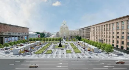 Площа тріумфальна в москві