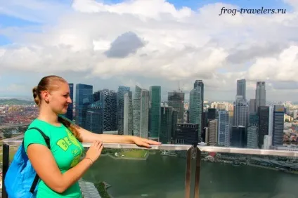 Підйом на дах в найдорожчий готель marina bay sands в Сінгапурі (самий) Підйом на дах в найдорожчий готель marina bay sands в Сінгапурі