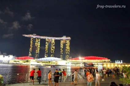 Підйом на дах в найдорожчий готель marina bay sands в Сінгапурі (дах) Підйом на дах в найдорожчий готель marina bay sands в Сінгапурі