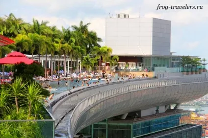 Підйом на дах в найдорожчий готель marina bay sands в Сінгапурі (дах) Підйом на дах в найдорожчий готель marina bay sands в Сінгапурі