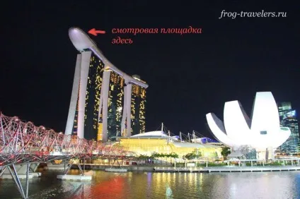 Підйом на дах в найдорожчий готель marina bay sands в Сінгапурі (підйом) Підйом на дах в найдорожчий готель marina bay sands в Сінгапурі