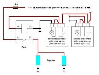 Підігрів дзеркал своїми руками інструкція, плюс відео (дзеркал) Підігрів дзеркал своїми руками інструкція, плюс відео