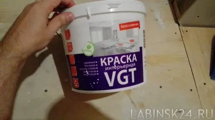 Фарбування водоемульсійною фарбою компресором звичайним фарбопультом (звичайним) Фарбування водоемульсійною фарбою компресором звичайним фарбопультом