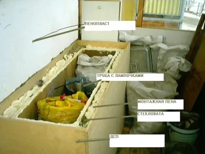 Льох на балконі